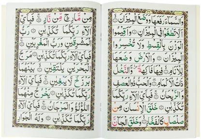 Tajweed Para 27 Qala Fama Khatbukum Color Coded JP Quran