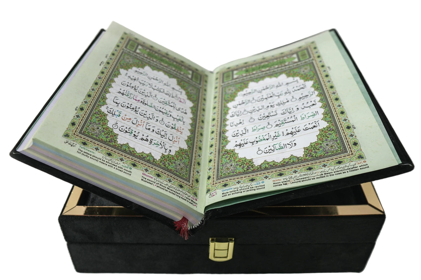Black-Velvet-Quran-Majeed-with-Matching-Luxury-Box
