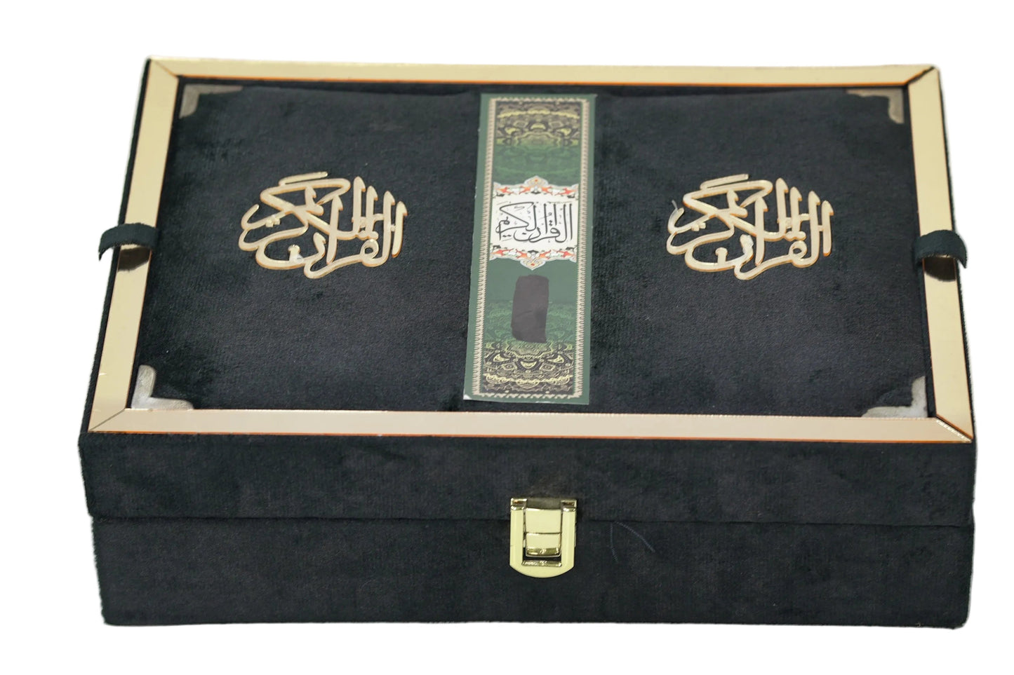 Black-Velvet-Quran-Majeed-with-Matching-Luxury-Box