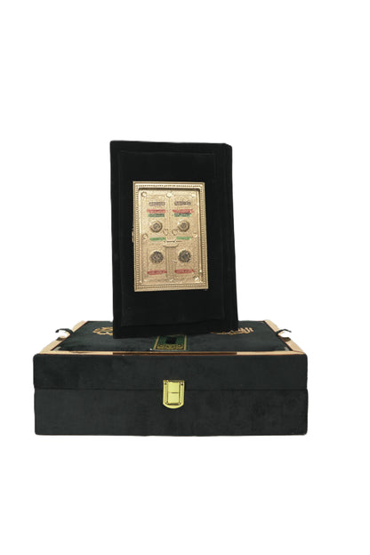 Luxury-Black-Velvet-Quran-Golden-Kaaba-Door-Edition